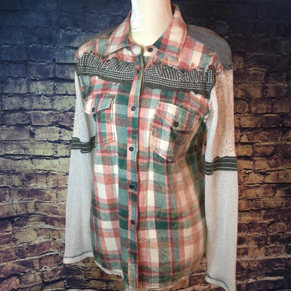 Button down long sleeve shirt